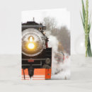 Search for railroad christmas cards Locomotive