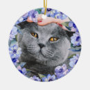 Search for violet flower christmas tree decorations Blue