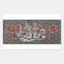 Search for paw rectangle stickers Bear claw
