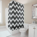 Search for black and white chevron shower curtains Retro