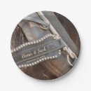 Search for western country wedding plates Equestrian