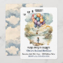 Search for up and away birthday invitations Balloon