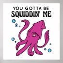 Search for squid posters Swimming