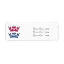 Search for baby prince return address labels Crown