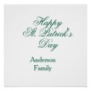 Search for st patricks day posters Green shamrock