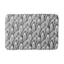 Search for daisy bath mats Black and white