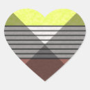 Search for black and white stripe heart shaped stickers Striped