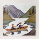 Search for canoe kayak puzzles Nature