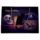 Search for black cat gift bags Scary