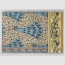 Search for vintage art deco tissue paper Peacock