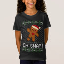 Search for oh snap gingerbread tshirts Trends