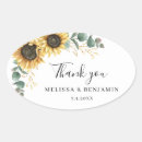 Search for sunflower wedding stickers Eucalyptus