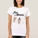 Search for just engaged tshirts Newlywed