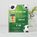 Search for soccer ball invitations Girl