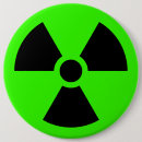 Search for radioactive badges Symbol