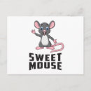 Search for cute cartoon rat postcards Animal