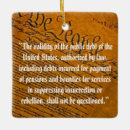 Search for amendment christmas tree decorations Constitution