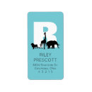 Search for zoo return address labels Animals