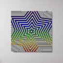 Search for blue star canvas prints Yellow