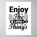 Search for little things posters Motivational