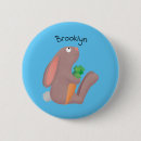 Search for carrot cartoon badges Rabbit