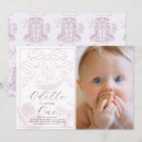 Search for princess baby girl 1st birthday invitations Pink