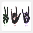 Search for hand symbol stickers Unique