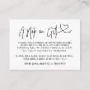 Search for heart note invitations Black and white