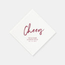 Search for holiday napkins Lettering
