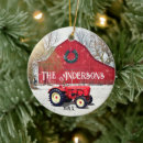 Search for farm equipment christmas tree decorations Farmer