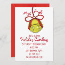 Search for jingle bells invitations Whimsical