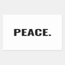 Search for war rectangle stickers Peace