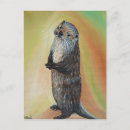 Search for river otters postcards Brown