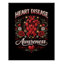 Search for heart disease awareness posters Health
