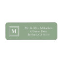 Search for reunions return address labels Green