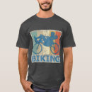 Search for vintage bicycle tshirts biking