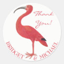 Search for thank you flamingo stickers Colourful