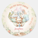 Search for happy 1st birthday stickers Camping