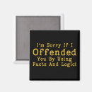Search for logical magnets Sarcasm