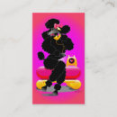 Search for hot dog business cards Retro