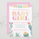 Search for fiesta baby girl shower invitations Papel picado