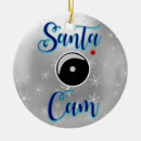 Search for camera christmas tree decorations Santa cam
