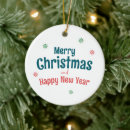Search for happy holidays christmas tree decorations Green