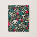 Search for halloween vintage puzzles Sugar skull