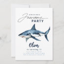 Search for jawsome shark invitations Shark pool party