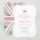 Search for english tea invitations Floral