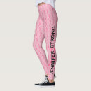 Search for pink ribbon leggings Breast