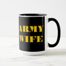 Search for army wife mugs Military