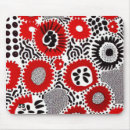 Search for abstract floral mouse mats Black