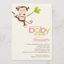 Search for monkey invitations Girl